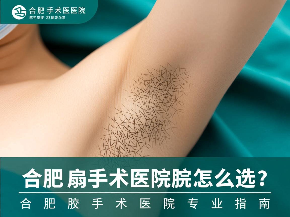 合肥腋臭手术医院怎么选？合肥腋臭手术医院专业指南