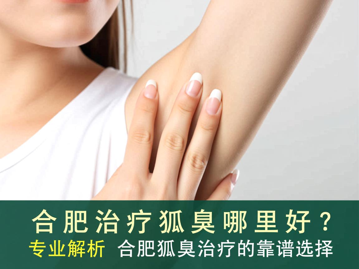 合肥治疗狐臭哪里好？专业解析合肥狐臭治疗的靠谱选择