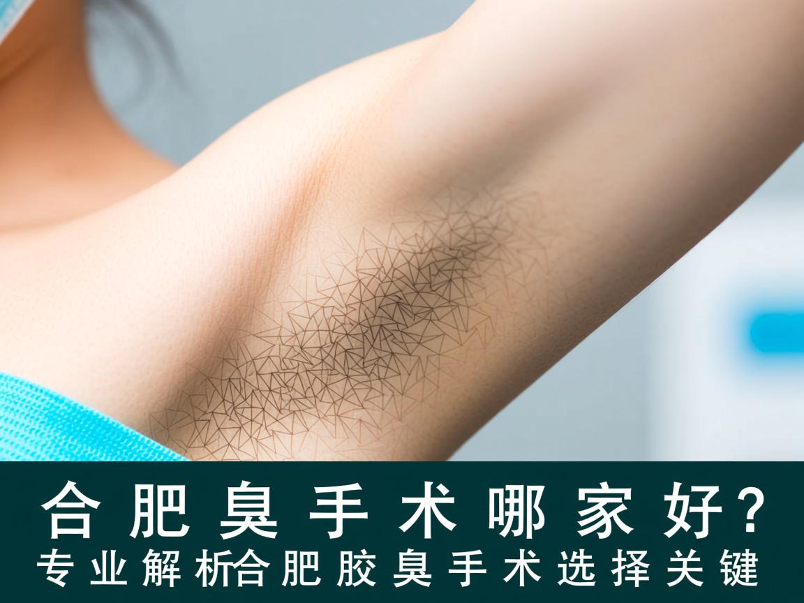 合肥腋臭手术哪家好？专业解析合肥腋臭手术选择关键