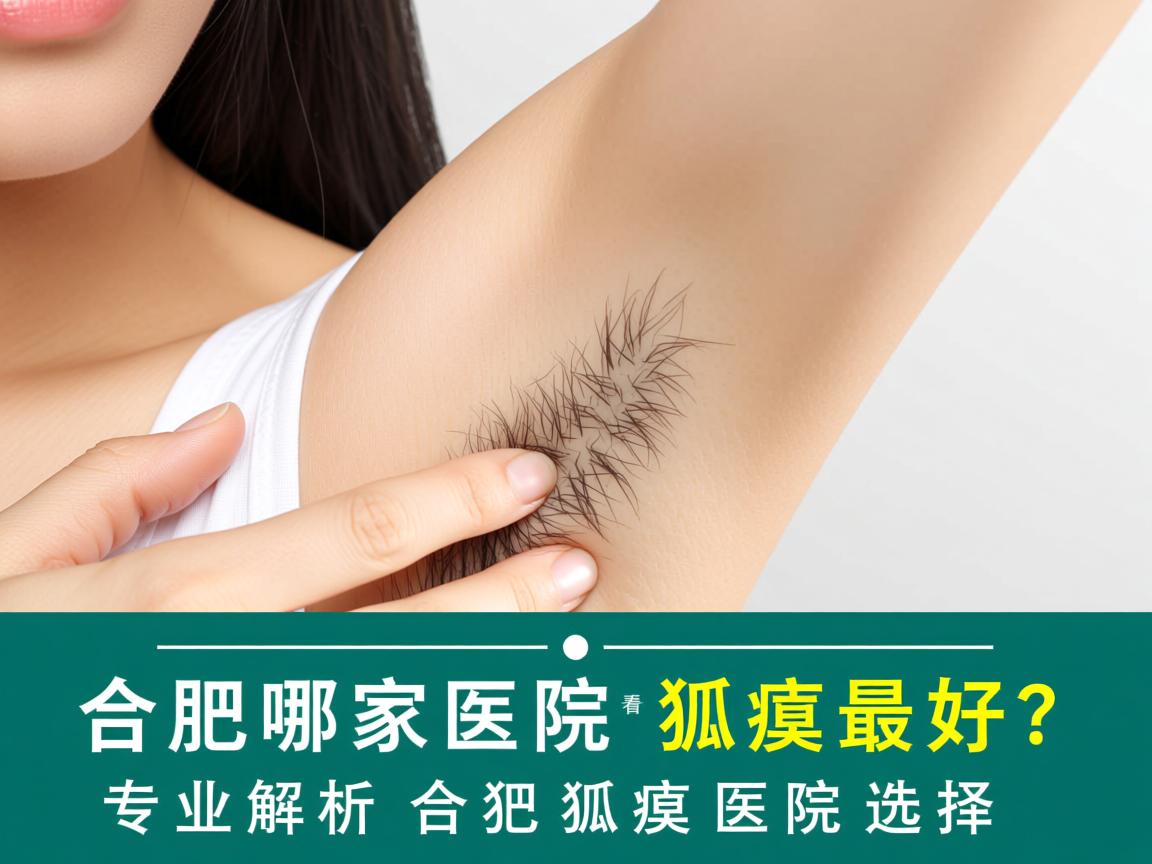 合肥哪家医院看狐臭最好？专业解析合肥狐臭医院选择