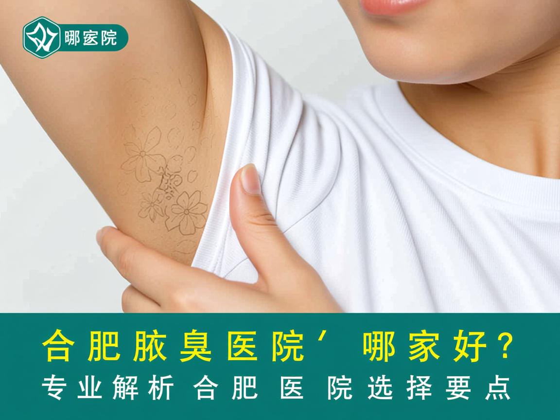合肥腋臭医院哪家好？专业解析合肥腋臭医院的选择要点