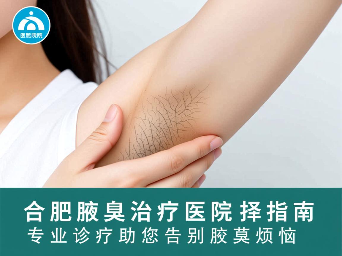 合肥腋臭治疗医院选择指南，专业诊疗助您告别腋臭烦恼