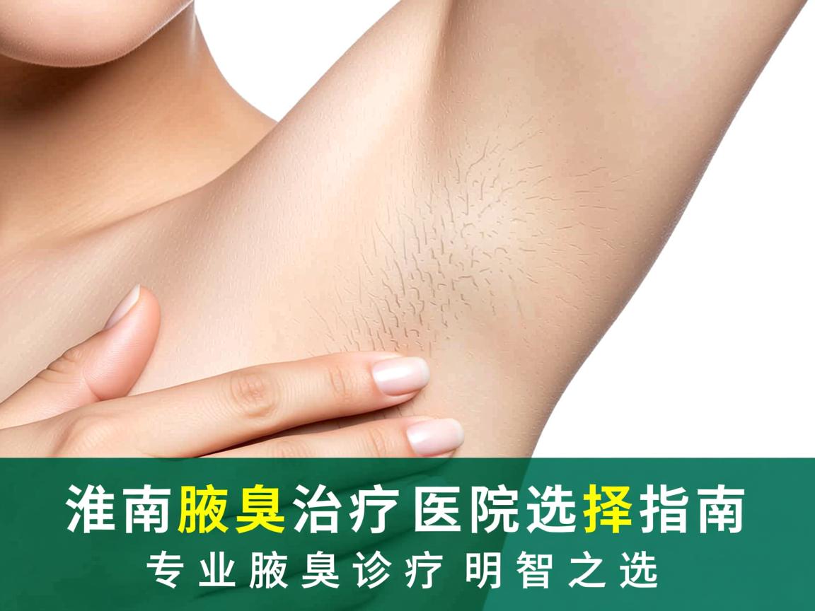 淮南腋臭治疗医院选择指南，专业腋臭诊疗的明智之选