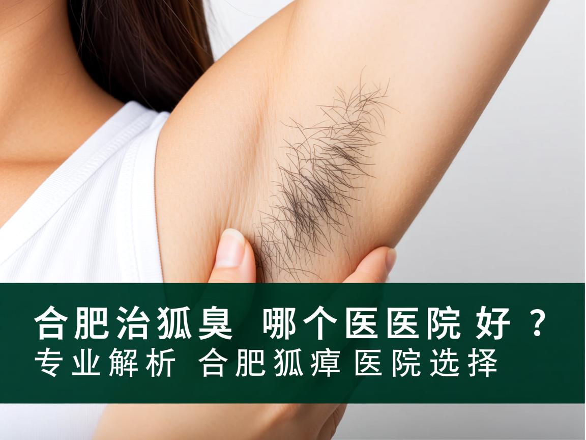 合肥治狐臭哪个医院好？专业解析合肥狐臭医院选择