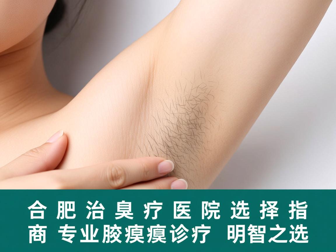 合肥腋臭治疗医院选择指南，专业腋臭诊疗的明智之选