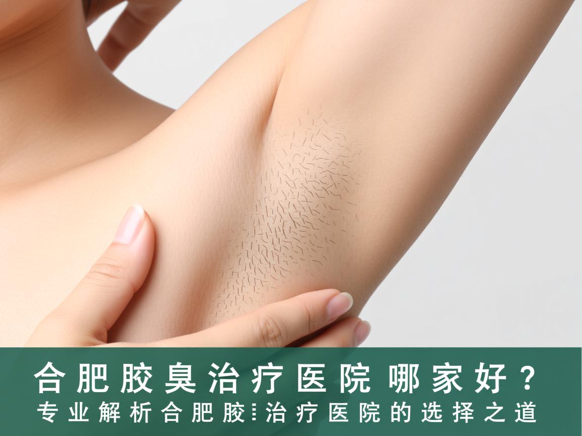 合肥腋臭治疗医院哪家好？专业解析合肥腋臭治疗医院的选择之道