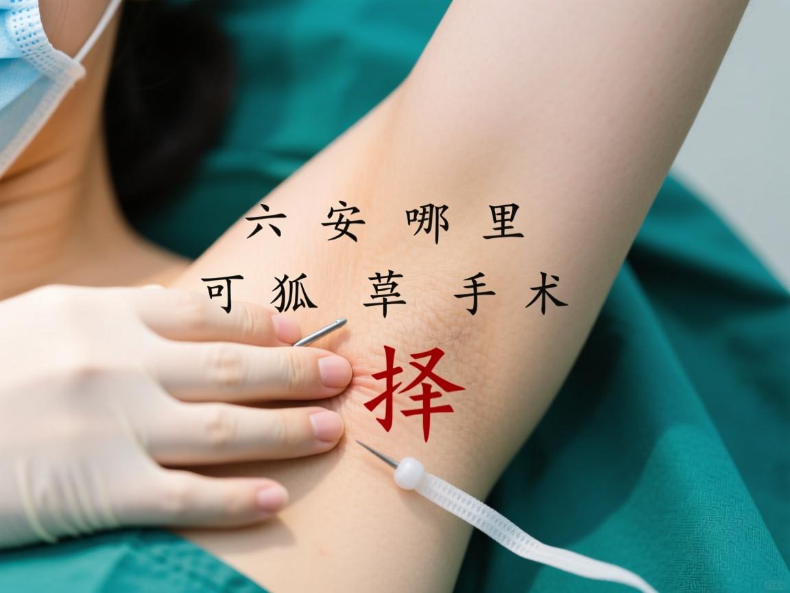 六安哪里可以做狐臭手术？专业解读六安狐臭手术选择