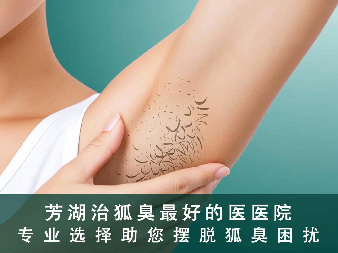 芜湖治狐臭最好的医院，专业选择助您摆脱狐臭困扰