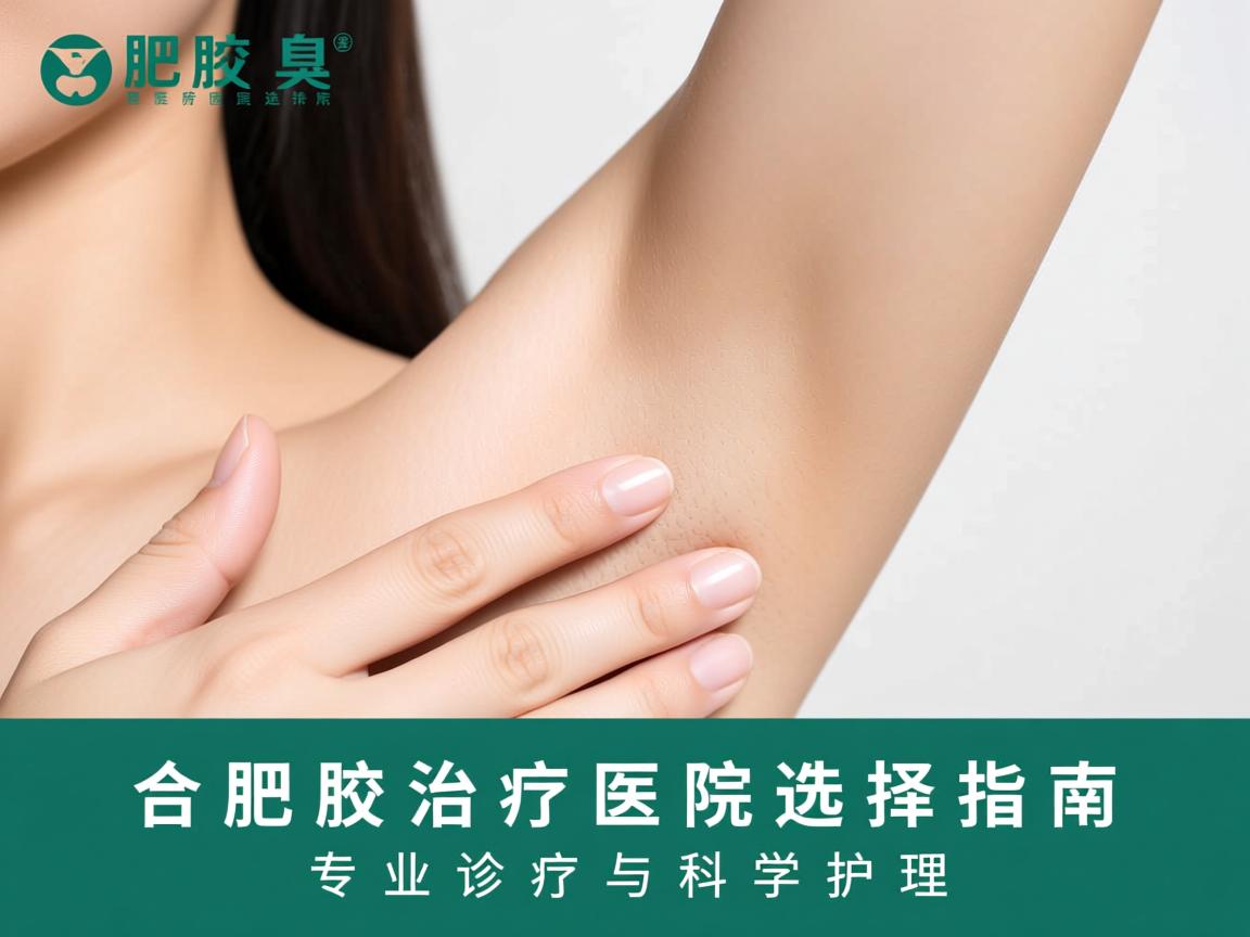 合肥腋臭治疗医院选择指南，专业诊疗与科学护理