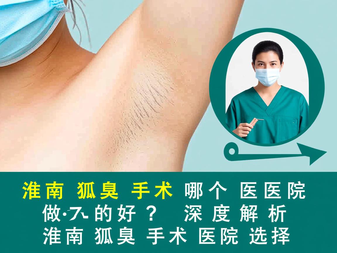 淮南狐臭手术哪个医院做的好？深度解析淮南狐臭手术医院选择