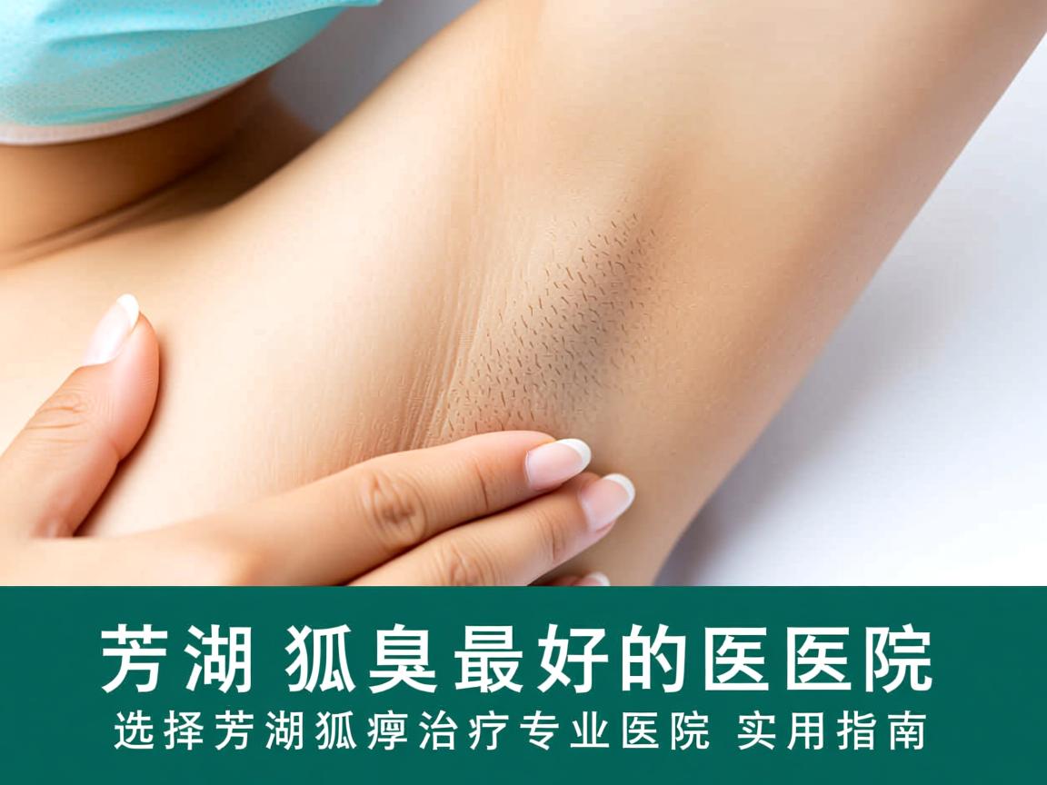 芜湖狐臭最好的医院，选择芜湖狐臭治疗专业医院的实用指南