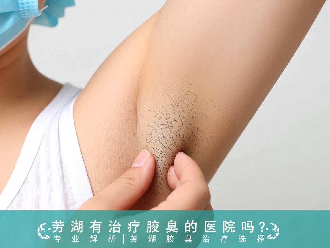 芜湖有治疗腋臭的医院吗？专业解析芜湖腋臭治疗选择