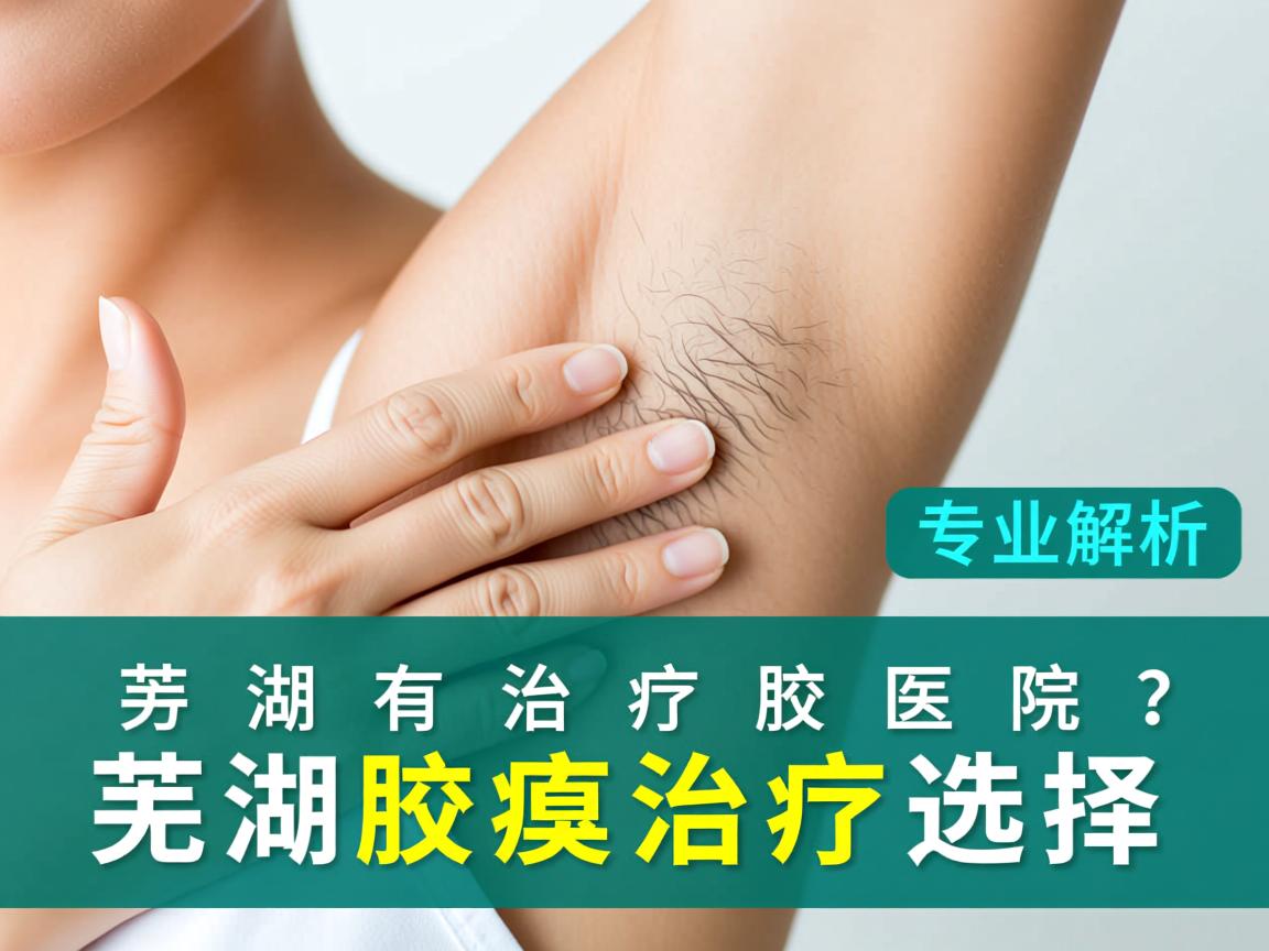 芜湖有治疗腋臭的医院吗？专业解析芜湖腋臭治疗选择