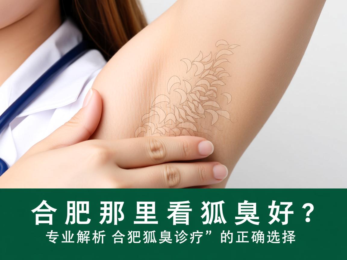 合肥那里看狐臭好？专业解析合肥狐臭诊疗的正确选择