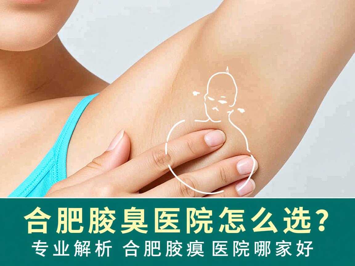 合肥腋臭医院怎么选？专业解析合肥腋臭医院哪家好