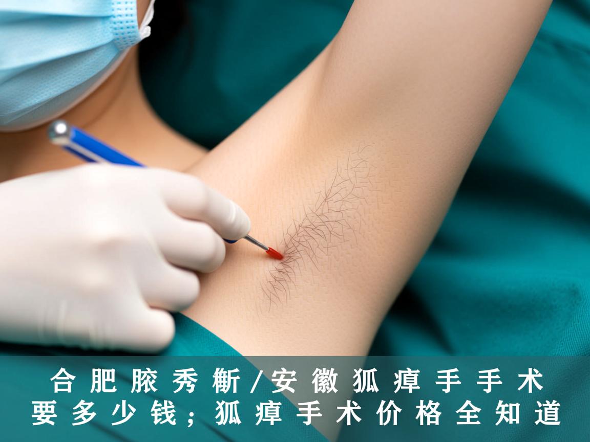 合肥腋秀解析，安徽狐臭手术多少钱，狐臭手术价格全知道