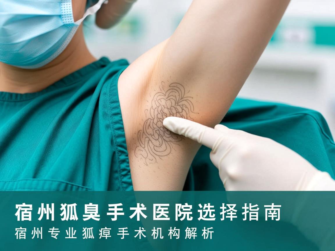 宿州狐臭手术医院选择指南，宿州专业狐臭手术机构解析