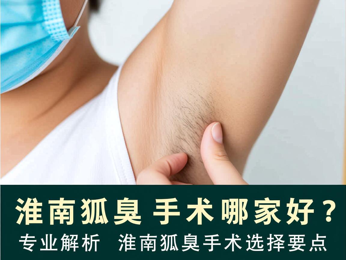 淮南狐臭手术哪家好？专业解析淮南狐臭手术选择要点