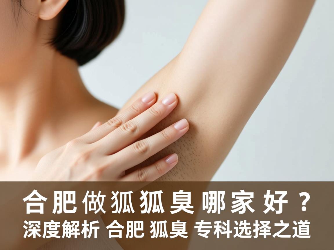 合肥做狐臭哪家好？深度解析合肥狐臭专科选择之道