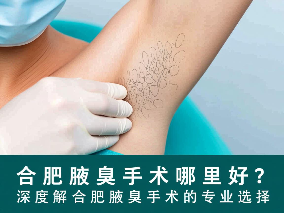 合肥腋臭手术哪里好?深度解析合肥腋臭手术的专业选择 合肥腋臭手术哪里好?深度解析合肥腋臭手术的专业选择