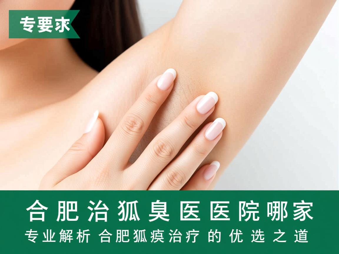 合肥治狐臭医院哪家好？专业解析合肥狐臭治疗的优选之道