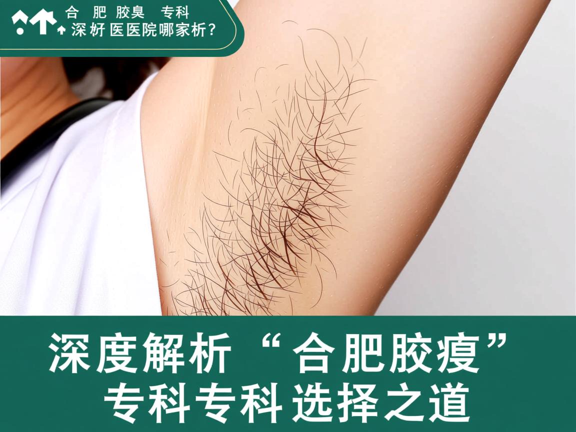 合肥腋臭专科医院哪家好？深度解析合肥腋臭专科的选择之道