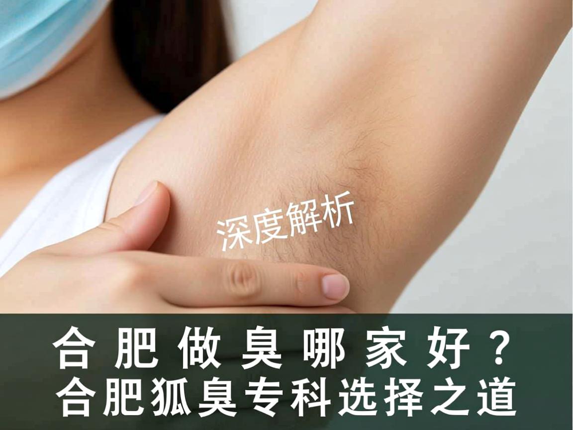 合肥做狐臭哪家好？深度解析合肥狐臭专科选择之道