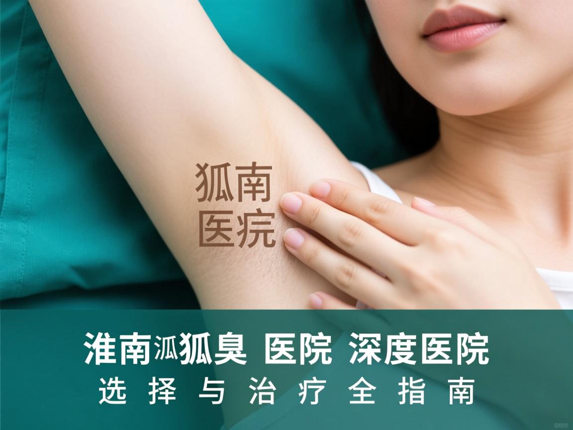 淮南狐臭医院深度解析，淮南狐臭医院的选择与治疗全指南