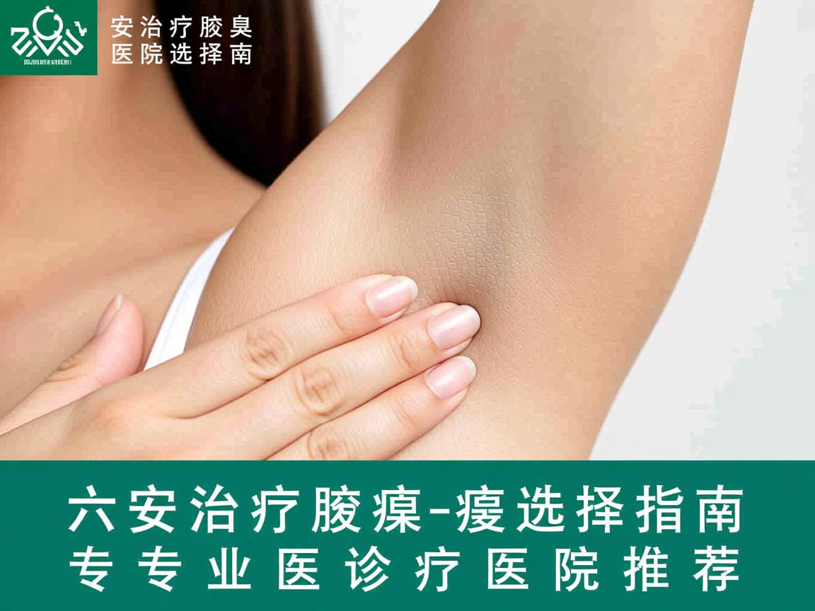 六安治疗腋臭医院选择指南，专业腋臭诊疗医院推荐