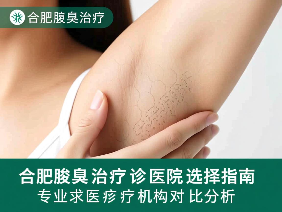 合肥腋臭治疗医院选择指南，专业腋臭诊疗机构对比分析