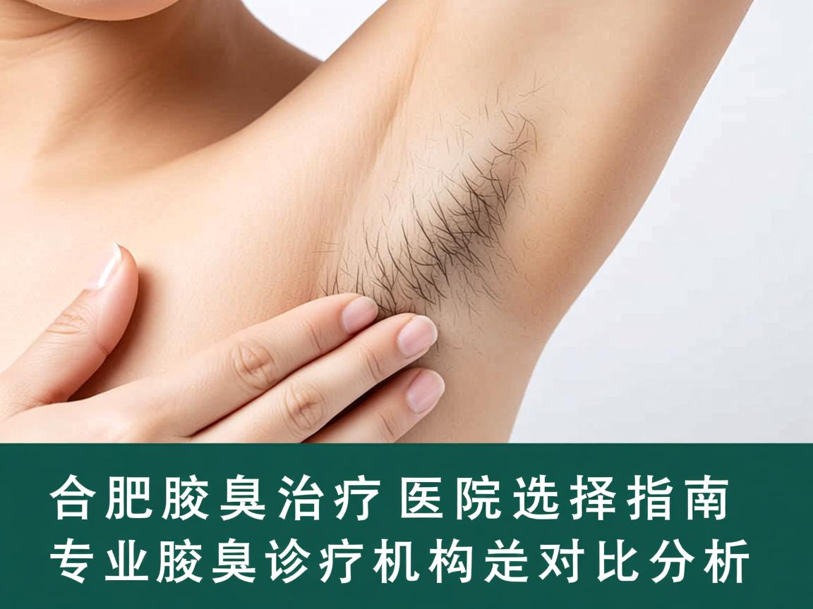 合肥腋臭治疗医院选择指南，专业腋臭诊疗机构对比分析