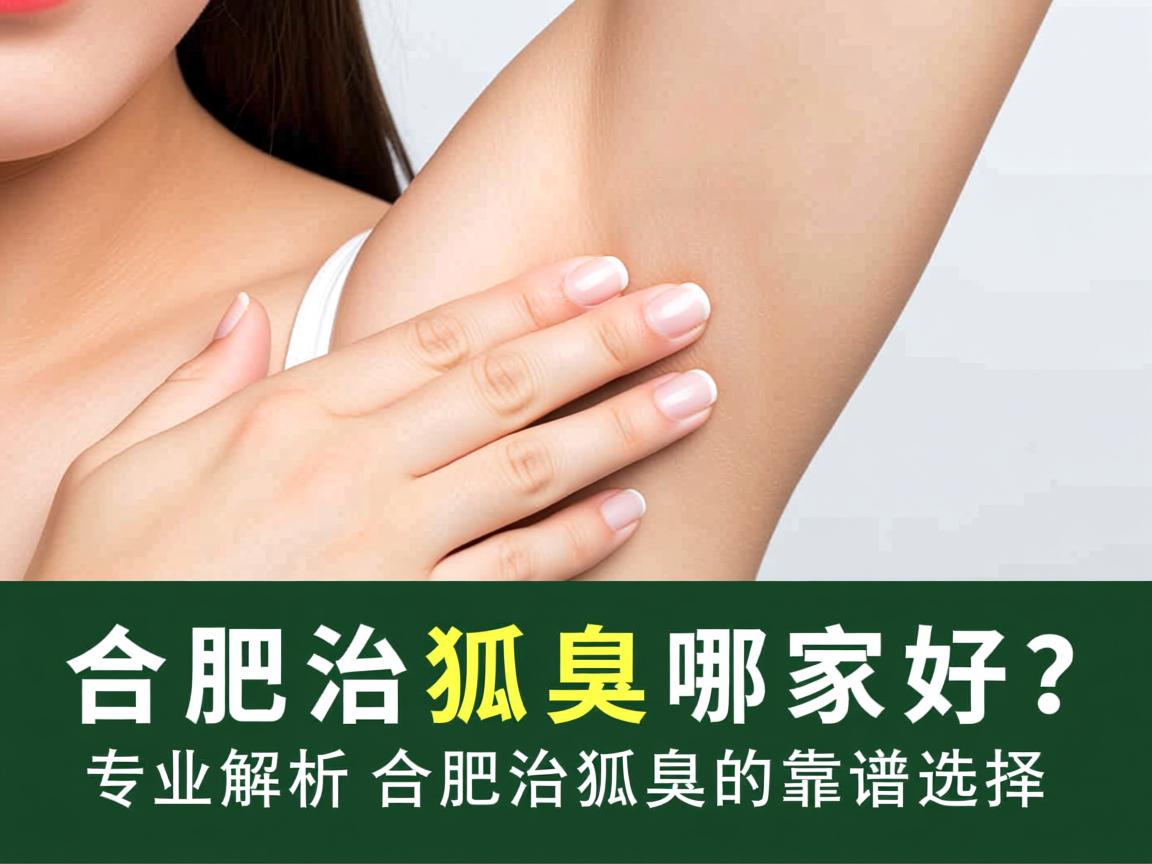 合肥治狐臭哪家好？专业解析合肥治狐臭的靠谱选择