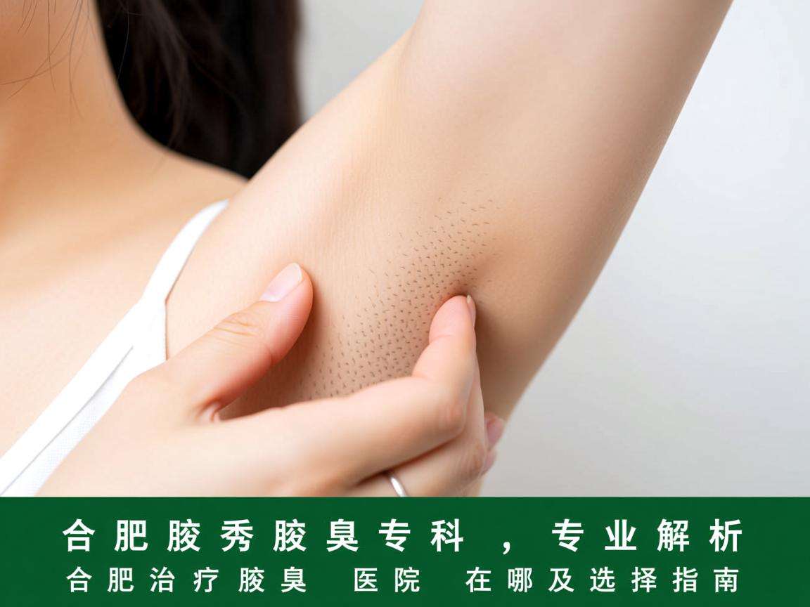 合肥腋秀腋臭专科，专业解析合肥治疗腋臭医院在哪及选择指南