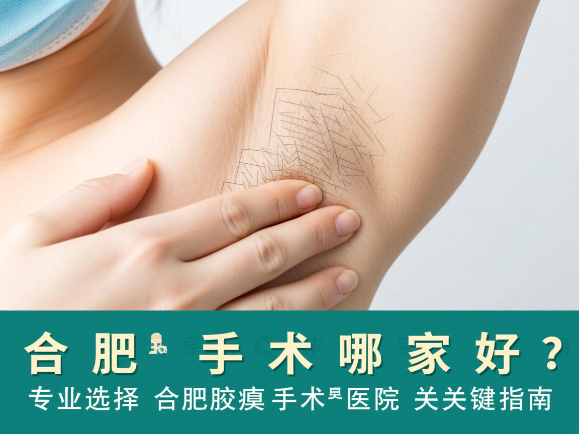 合肥腋臭手术哪家好？专业选择合肥腋臭手术医院的关键指南