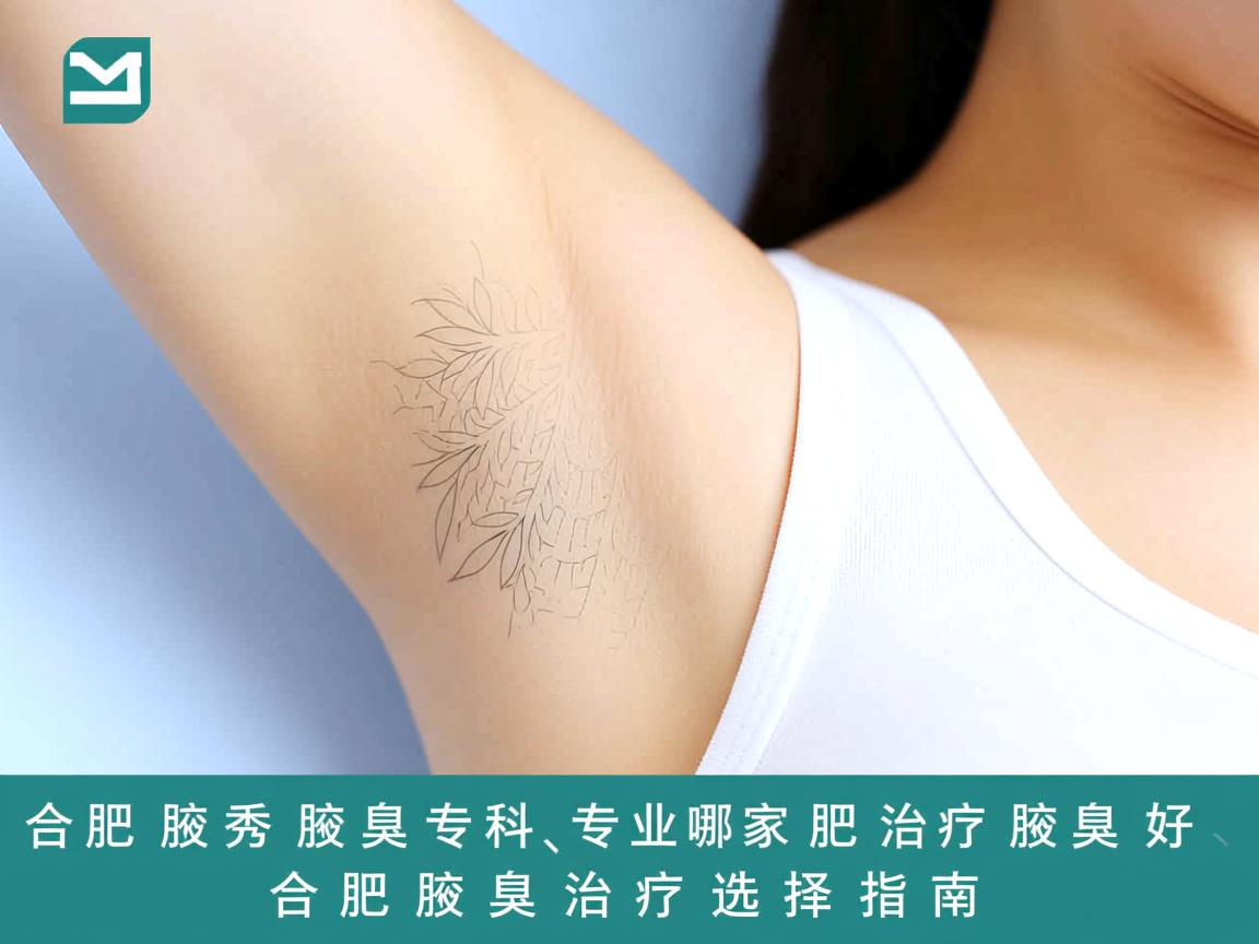 合肥腋秀腋臭专科，专业解析合肥哪家治疗腋臭好，合肥腋臭治疗选择指南