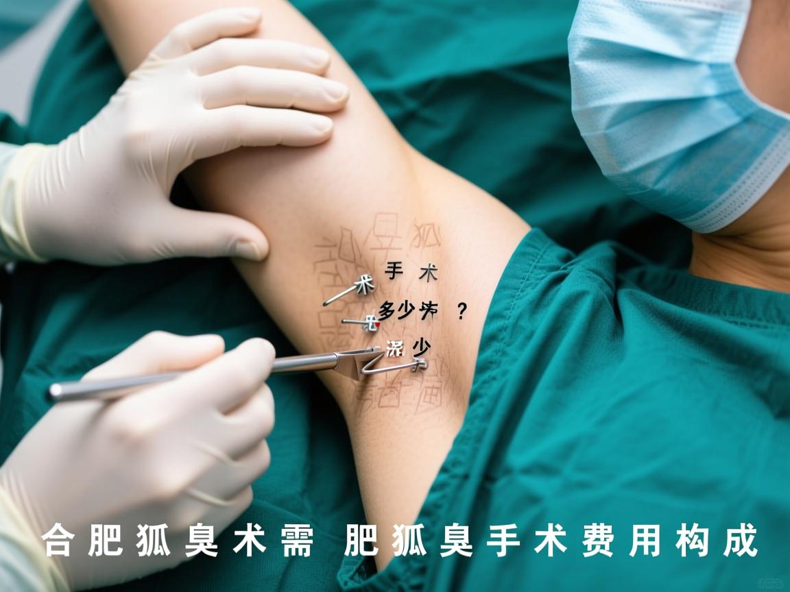 合肥狐臭手术需要多少费用？深度解析合肥狐臭手术费用构成