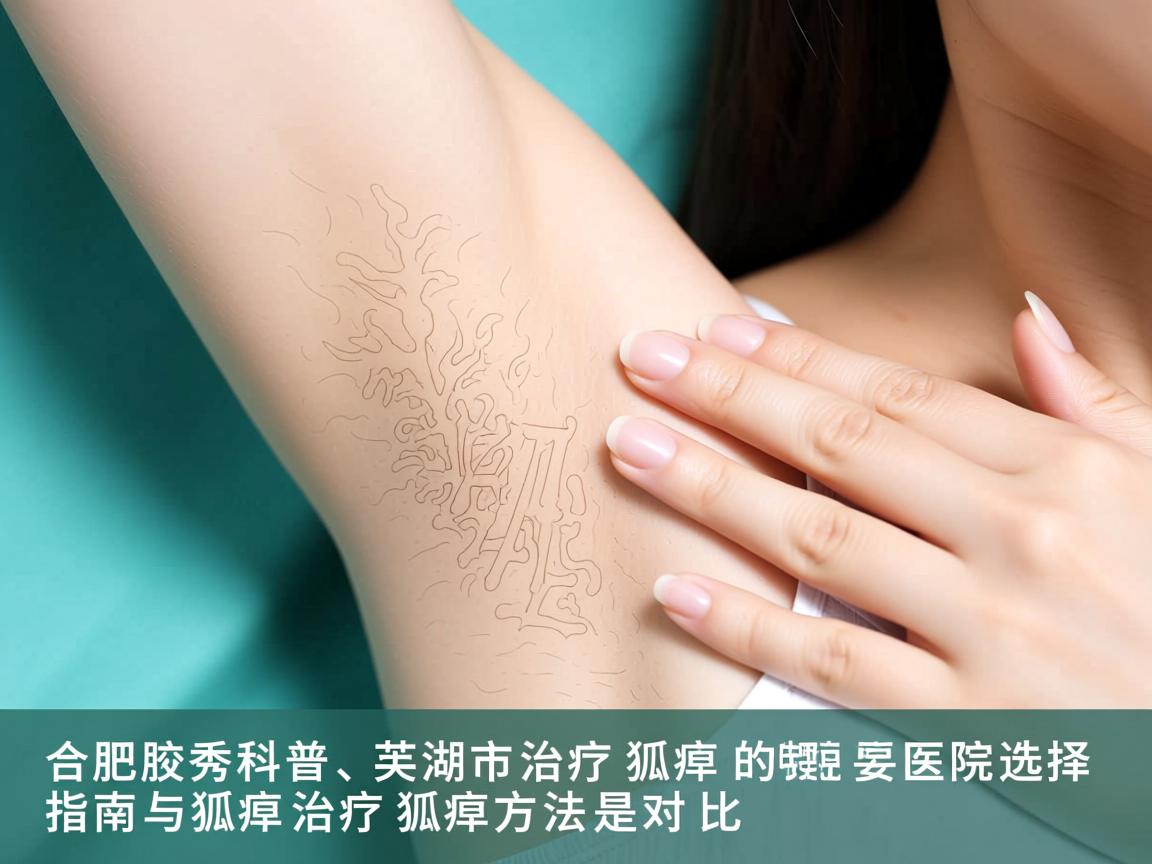 合肥腋秀科普，芜湖市治疗狐臭的医院选择指南与狐臭治疗狐臭方法对比
