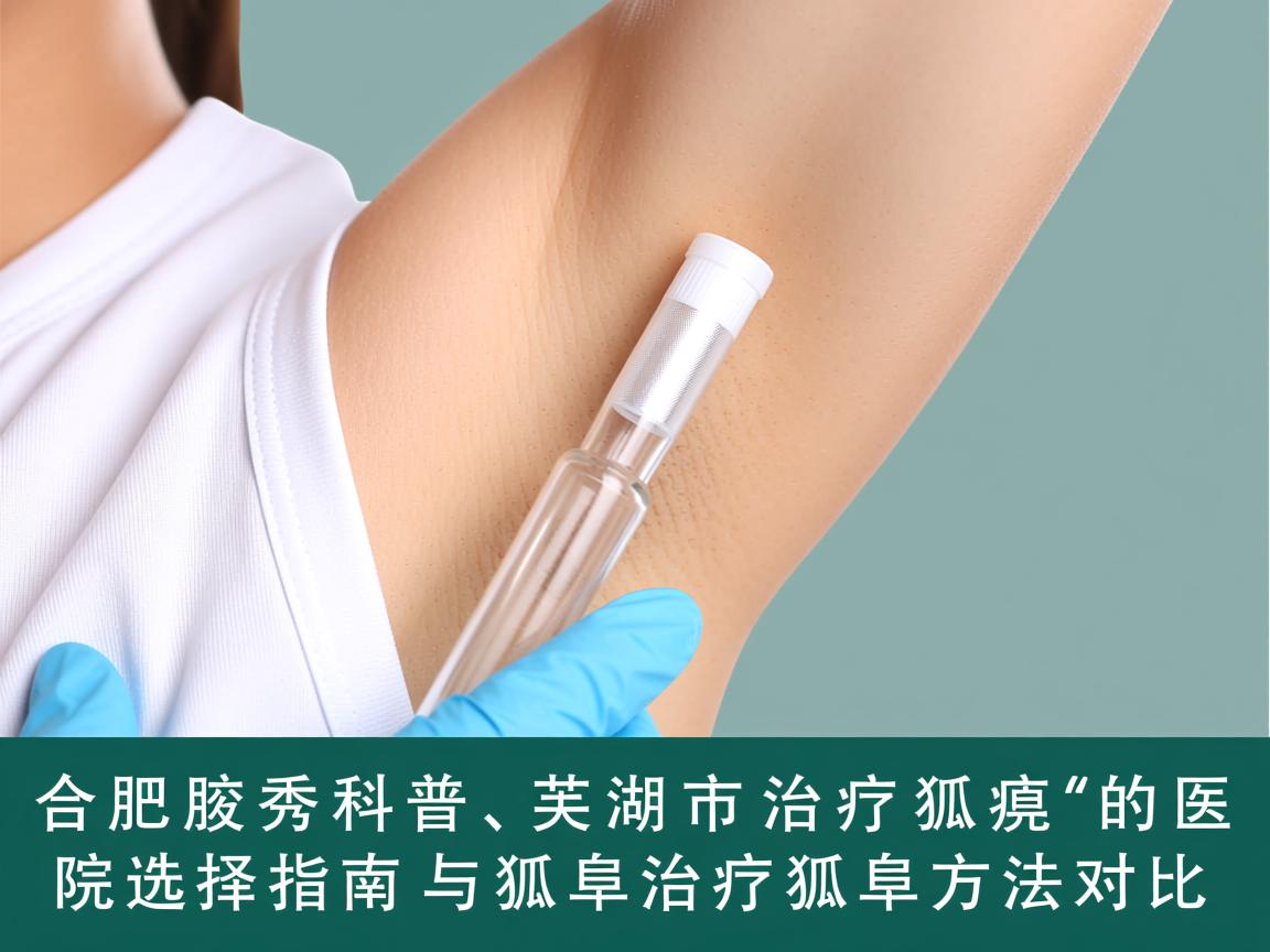 合肥腋秀科普，芜湖市治疗狐臭的医院选择指南与狐臭治疗狐臭方法对比