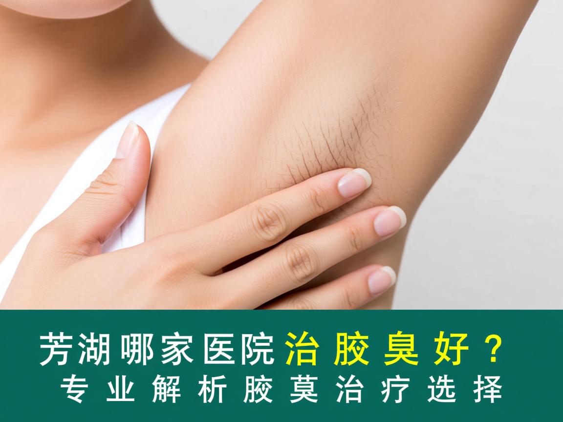 芜湖哪家医院治腋臭好？专业解析腋臭治疗选择