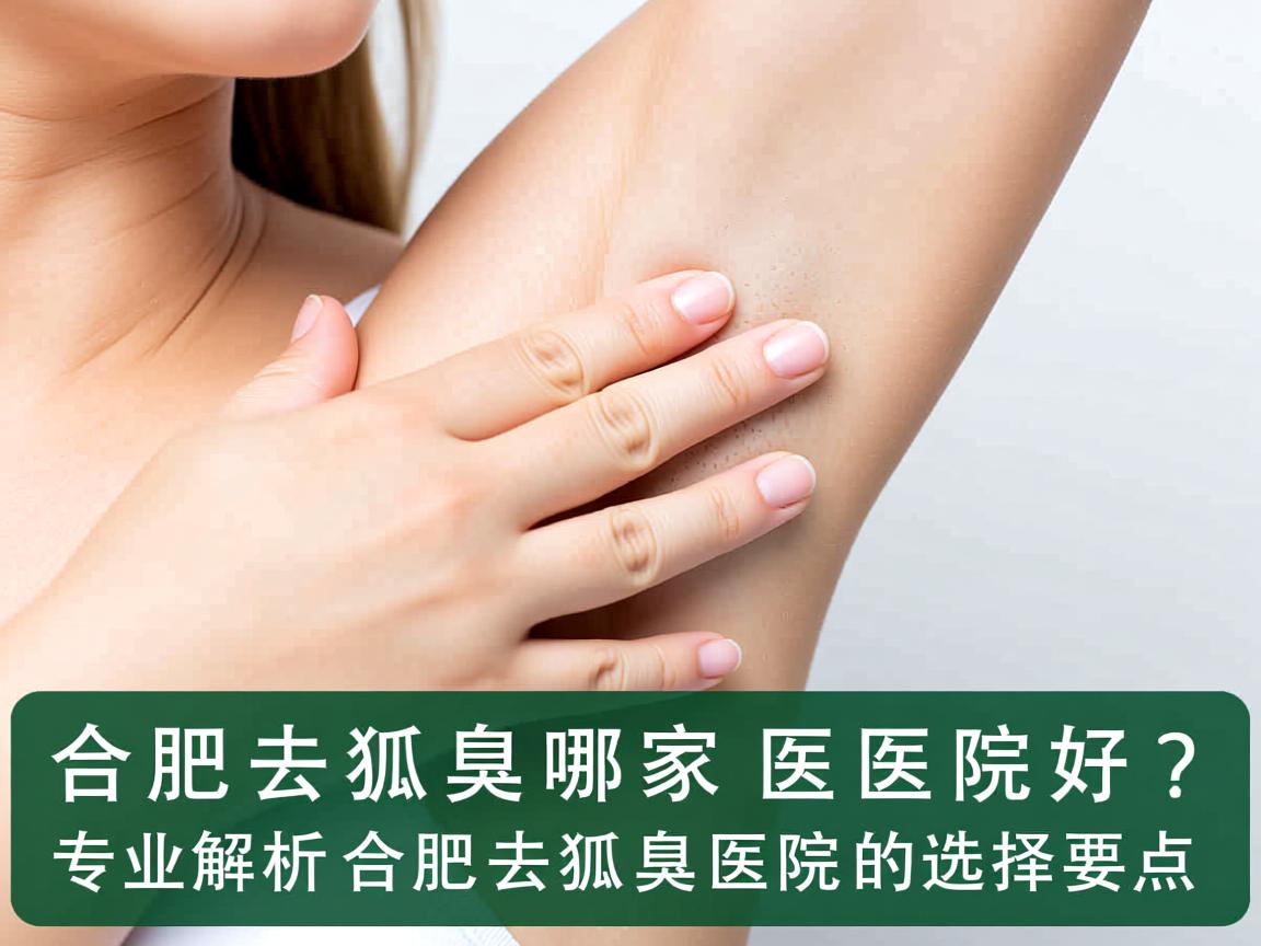 合肥去狐臭哪家医院好？专业解析合肥去狐臭医院的选择要点