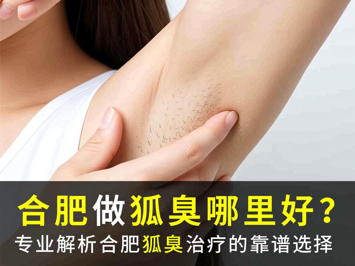 合肥做狐臭哪里好？专业解析合肥狐臭治疗的靠谱选择