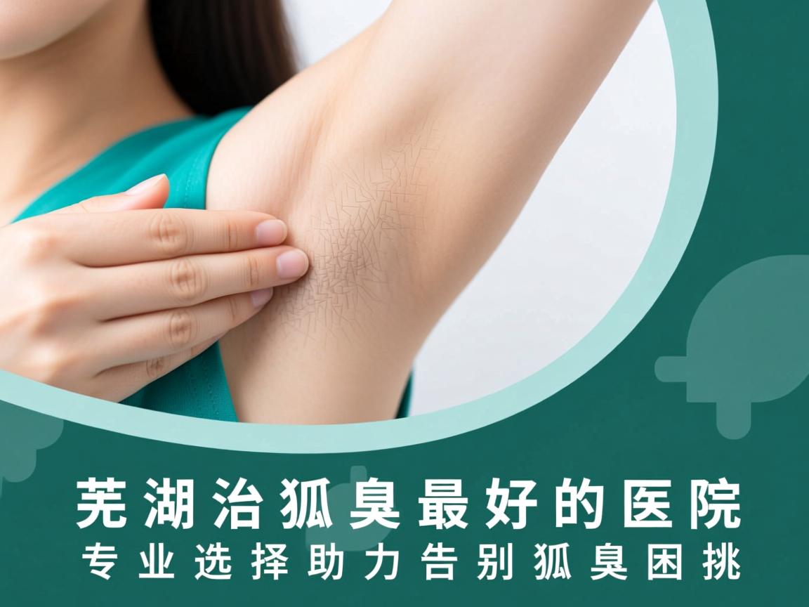 芜湖治狐臭最好的医院，专业选择助力告别狐臭困扰