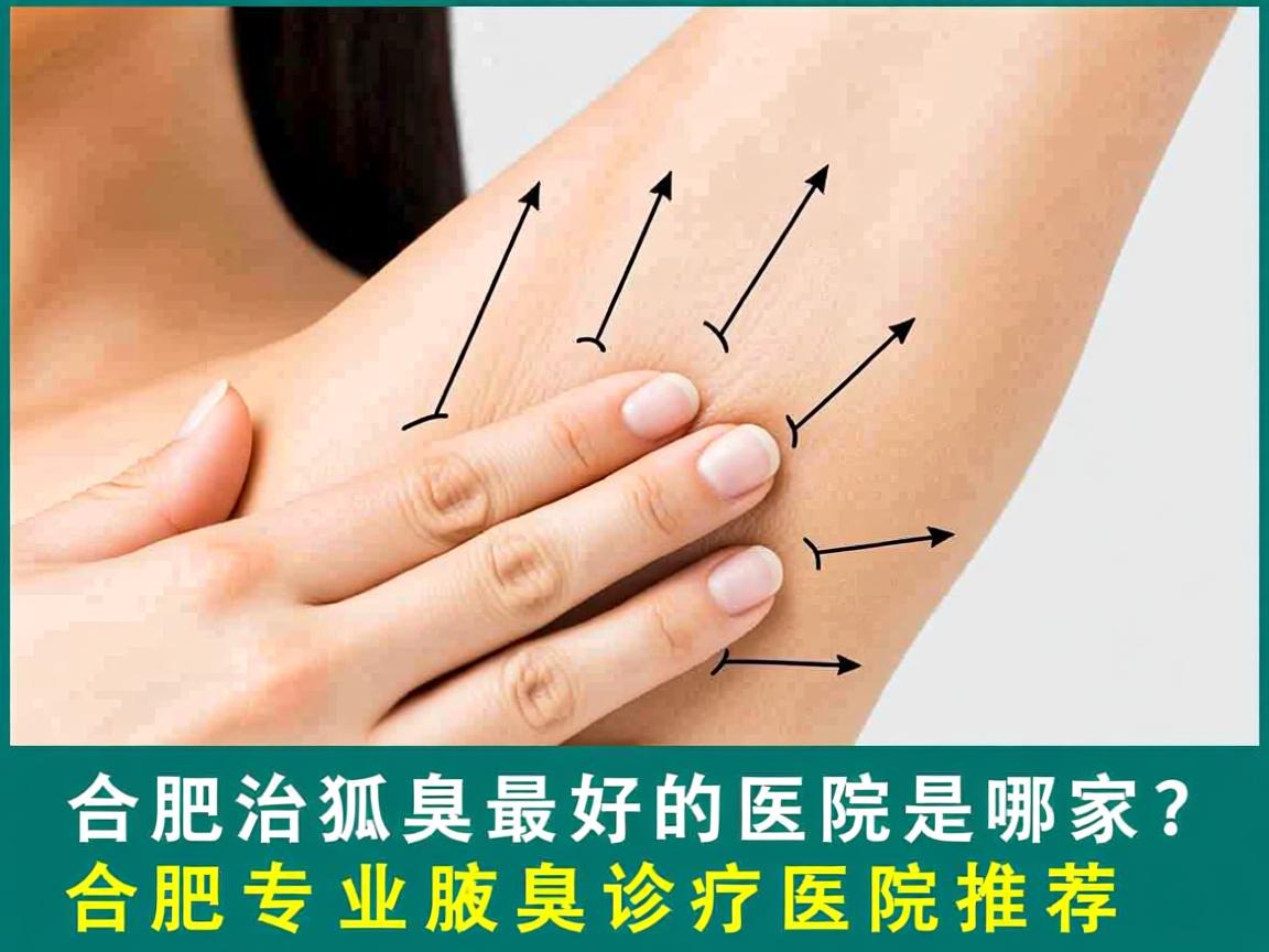 合肥治狐臭最好的医院是哪家？合肥专业腋臭诊疗医院推荐