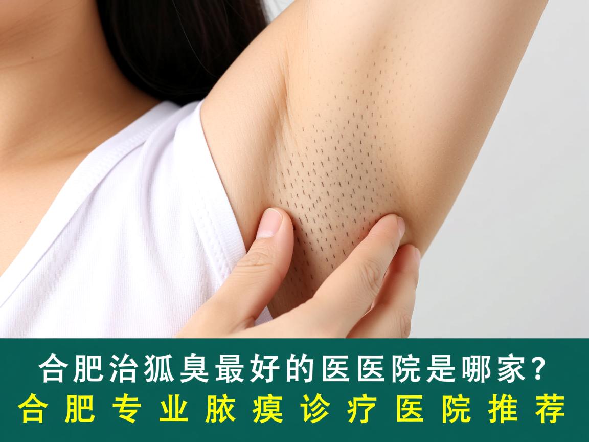 合肥治狐臭最好的医院是哪家？合肥专业腋臭诊疗医院推荐