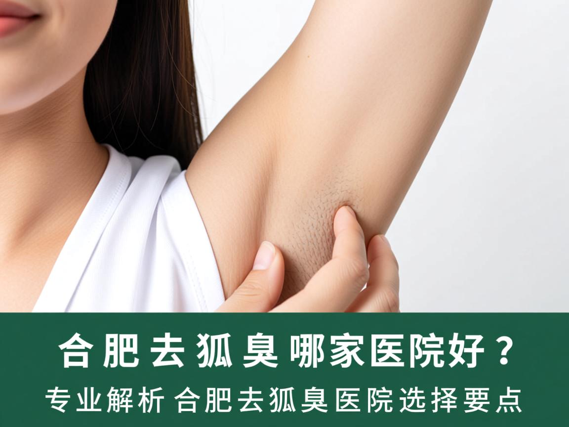 合肥去狐臭哪家医院好？专业解析合肥去狐臭医院选择要点