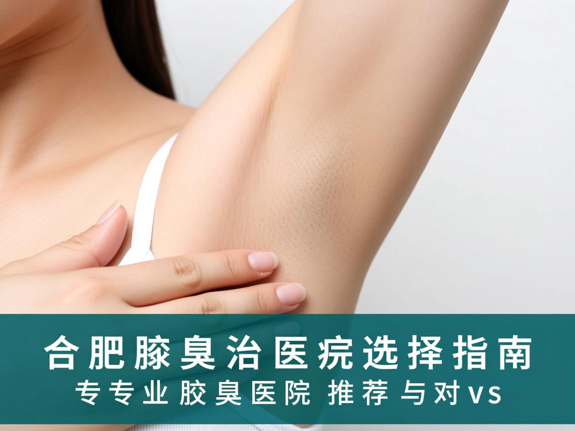 合肥腋臭治疗医院选择指南，专业腋臭医院推荐与对比