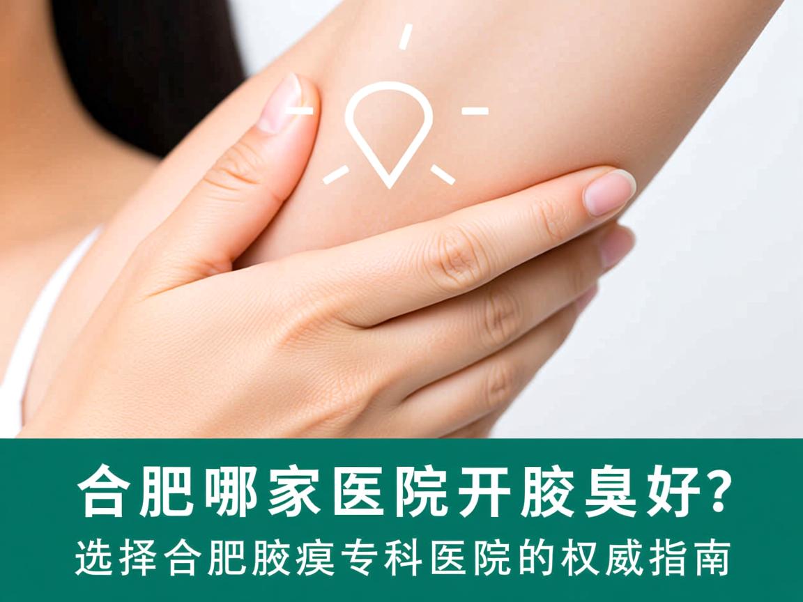合肥哪家医院开腋臭好？选择合肥腋臭专科医院的权威指南