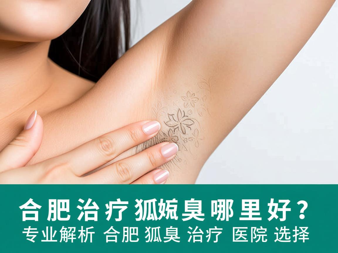 合肥治疗狐臭哪里好？专业解析合肥狐臭治疗医院选择