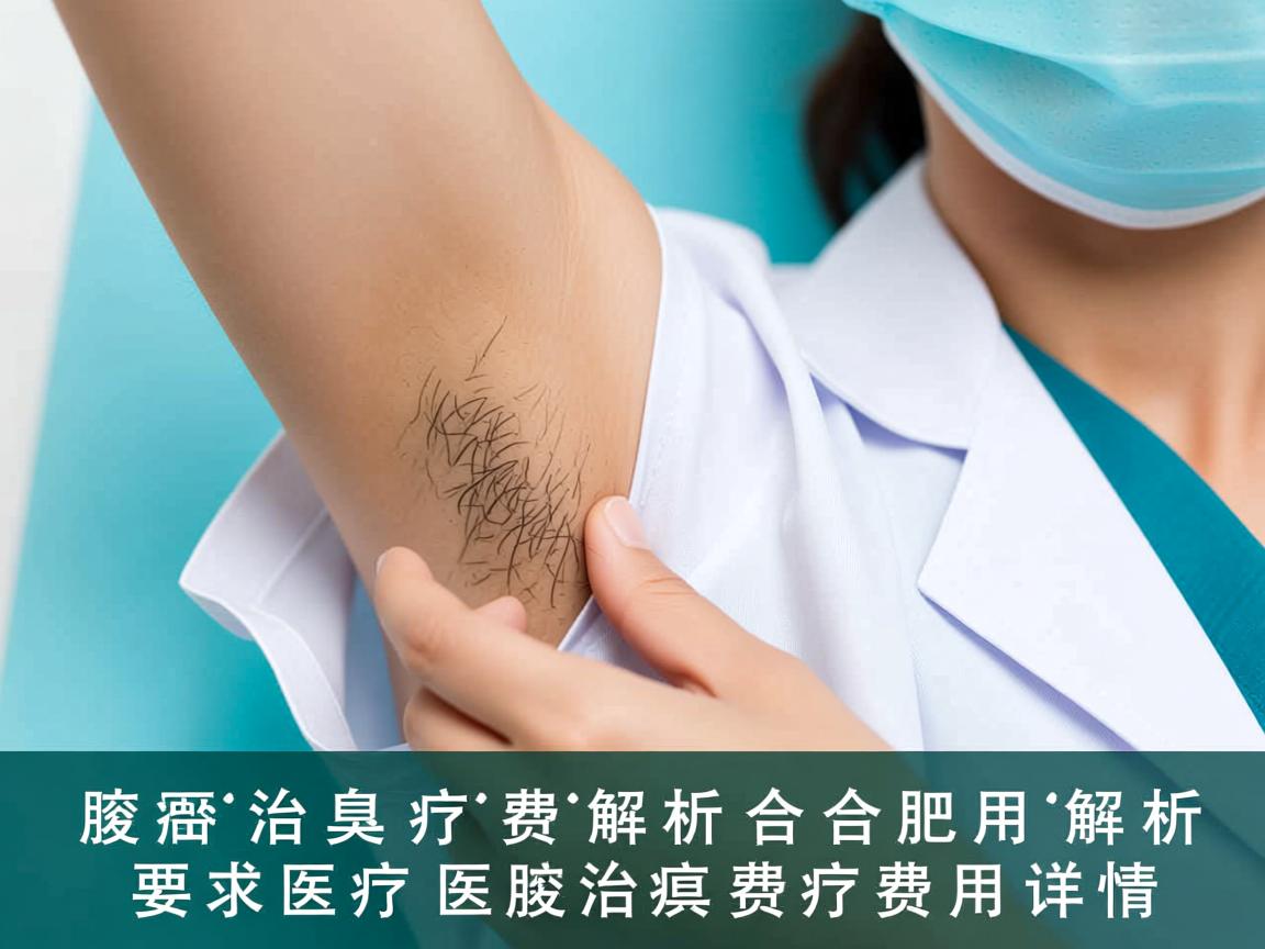 腋臭治疗费用解析，合肥腋秀医院腋臭治疗费用详情