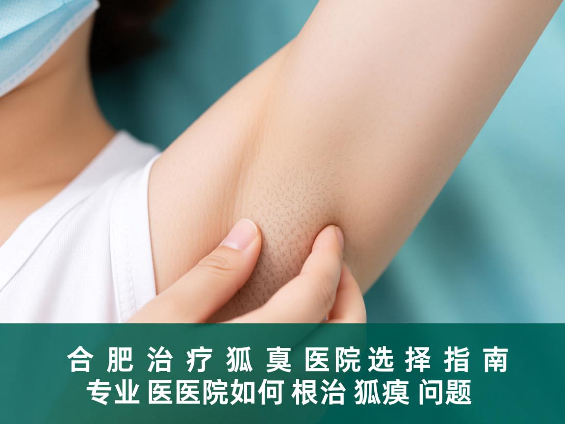 合肥治疗狐臭医院选择指南，专业医院如何根治狐臭问题